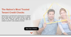 new tenant credit checks applyconnect website