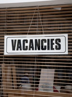 vacancies sign