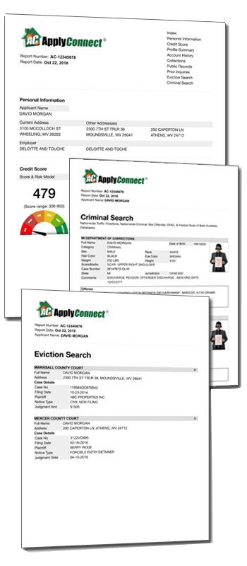 tenant screening background check